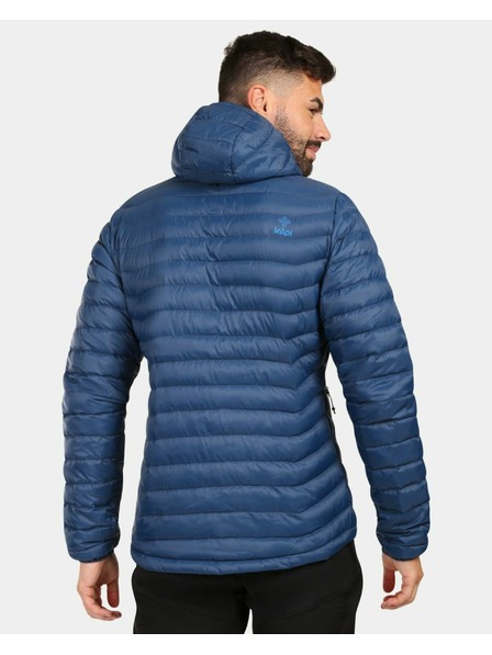 Kilpi Jachetă cu puf pentru bărbați Kilpi PYRAMIDEN-M Albastru închis