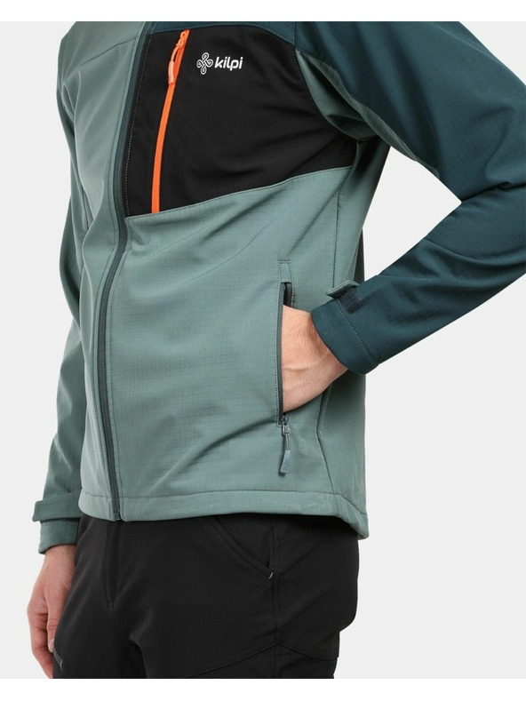 Kilpi Jachetă softshell pentru bărbați Kilpi ONTAVIO-M Kaki