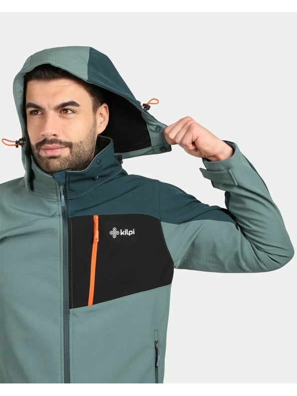 Kilpi Jachetă softshell pentru bărbați Kilpi ONTAVIO-M Kaki