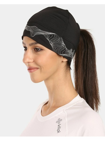 Kilpi Șapcă de alergare unisex Kilpi TAIL-U Negru