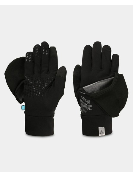 Kilpi Mănuși de alergare unisex Kilpi DRAG-U Negru