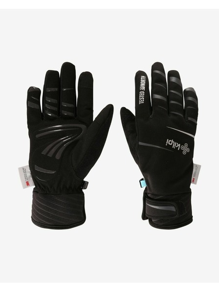 Kilpi Mănuși softshell unisex Kilpi ROT-U Negru