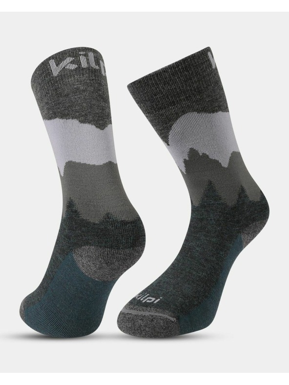 Kilpi Șosete turistice unisex Kilpi NORS-U Verde