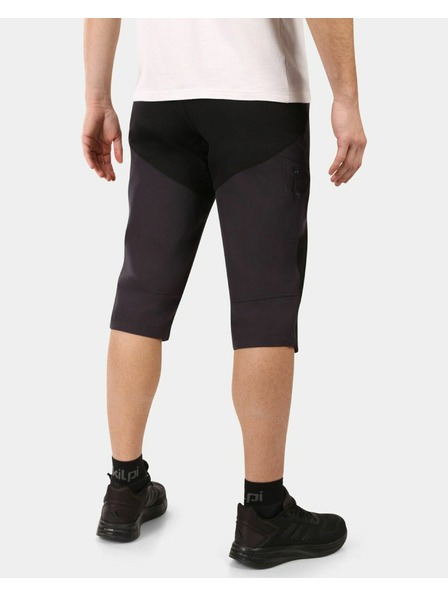 Kilpi Pantaloni outdoor 3/4 pentru bărbați Kilpi OLPRA-M Negru