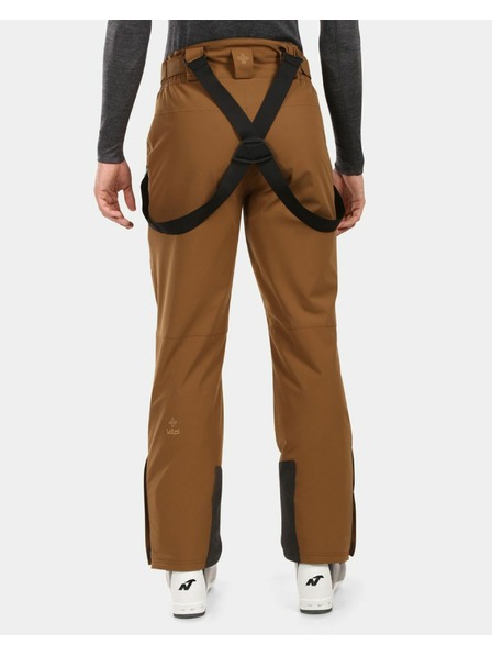 Kilpi Pantaloni de schi pentru bărbați Kilpi MIMAS-M Maro