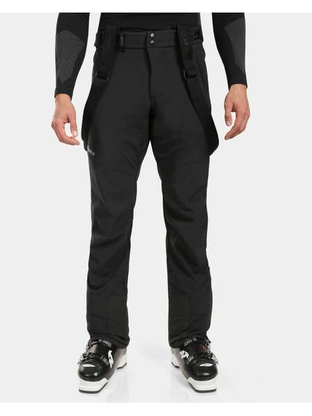 Kilpi Pantaloni de schi Softshell pentru bărbați Kilpi RHEA-M Negru