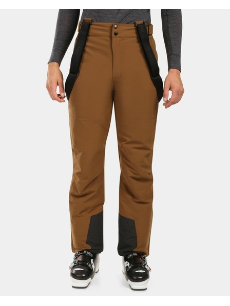 Kilpi Pantaloni de schi pentru bărbați Kilpi MIMAS-M Maro