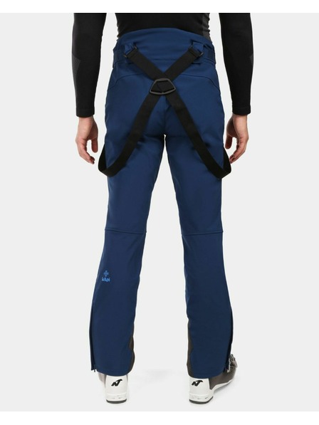 Kilpi Pantaloni de schi Softshell pentru bărbați Kilpi RHEA-M Albastru închis
