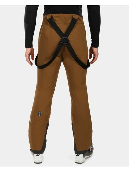 Kilpi Pantaloni de schi pentru bărbați Kilpi METHONE-M Maro