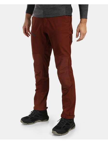 Kilpi Pantaloni de exterior pentru bărbați Kilpi VILLAIN-M Dark Red