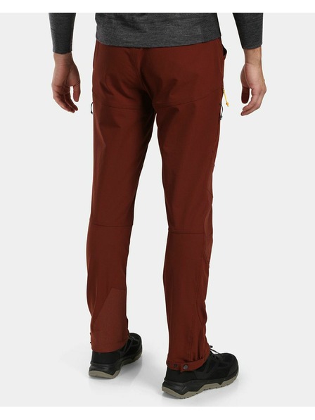 Kilpi Pantaloni de exterior pentru bărbați Kilpi VILLAIN-M Dark Red