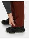 Kilpi Pantaloni de exterior pentru bărbați Kilpi VILLAIN-M Dark Red