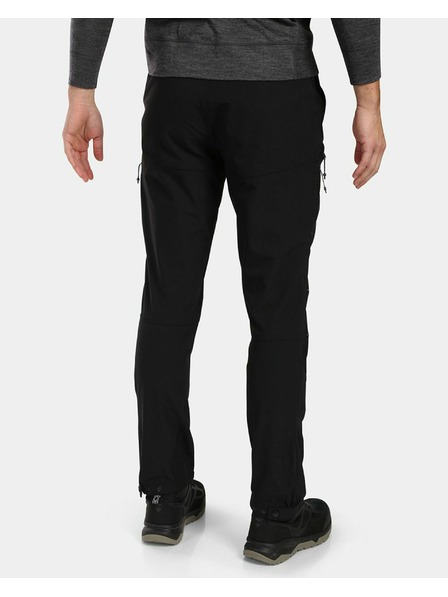 Kilpi Pantaloni Utdoor pentru bărbați Kilpi VILLAIN-M Negru