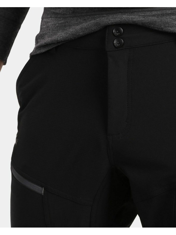 Kilpi Pantaloni Utdoor pentru bărbați Kilpi VILLAIN-M Negru