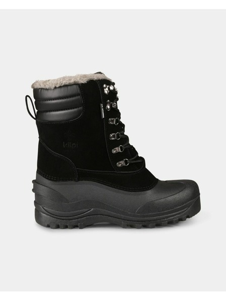 Kilpi Încălțăminte înaltă îmblănită și impermeabilă Kilpi ANTARTIC HIGH WP-U Neagră