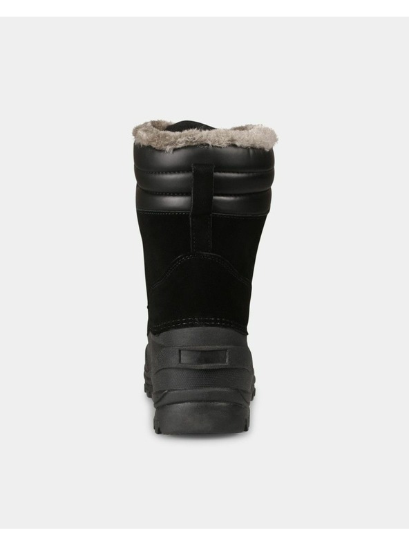 Kilpi Încălțăminte înaltă îmblănită și impermeabilă Kilpi ANTARTIC HIGH WP-U Neagră