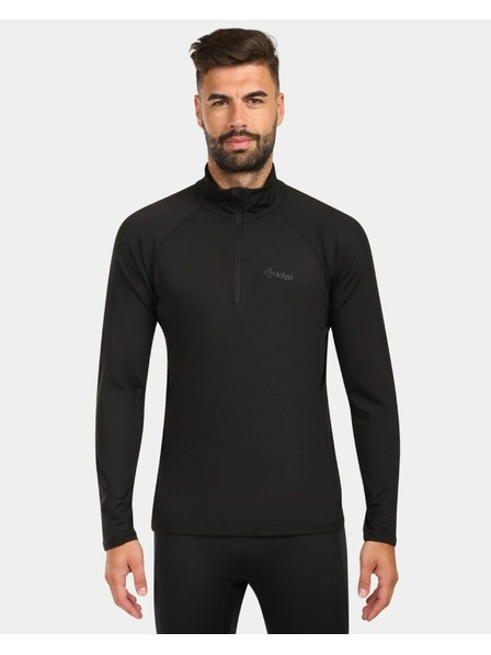 Kilpi Tricou termic cu mânecă lungă pentru bărbați Kilpi WILLIE-M Negru