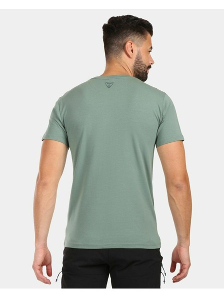 Kilpi Tricou din bumbac pentru bărbați Kilpi DISCOVER-M Khaki