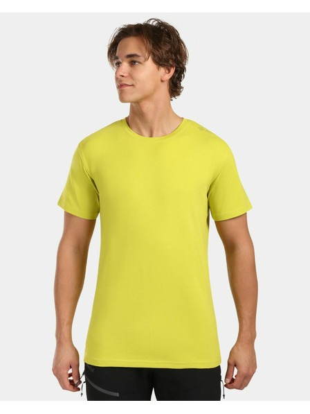 Kilpi Tricou din bumbac pentru bărbați Kilpi PROMO-M Verde deschis