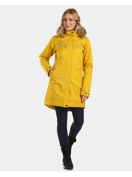 Kilpi Palton de iarnă pentru femei Kilpi PERU-W Gold