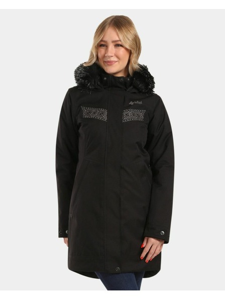 Kilpi Palton de iarnă pentru femei Kilpi PERU-W negru