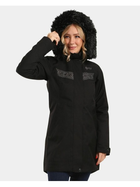 Kilpi Palton de iarnă pentru femei Kilpi PERU-W negru