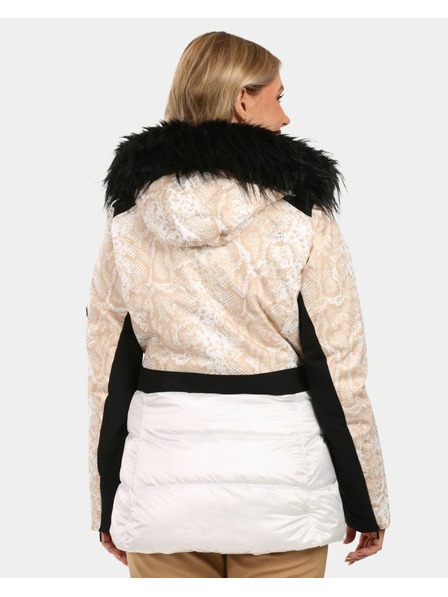 Kilpi Jachetă de schi pentru femei cu încălzire integrată Kilpi LENA-W Albă