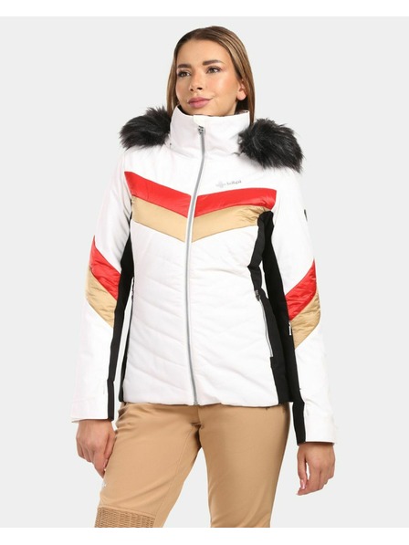 Kilpi Jachetă de schi pentru femei Kilpi LIN-W Albă