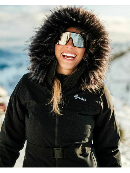 Kilpi Jachetă de schi pentru femei cu încălzire integrată Kilpi LENA-W Neagră