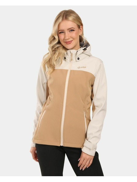 Kilpi Jachetă pentru femei Kilpi RAVIA-W Softshell Bej