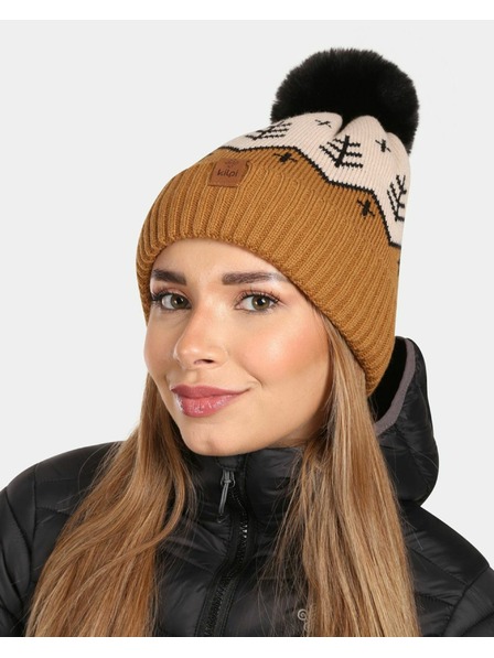 Kilpi Căciulă de modă de iarnă pentru femei Kilpi CARMEN-W Maro