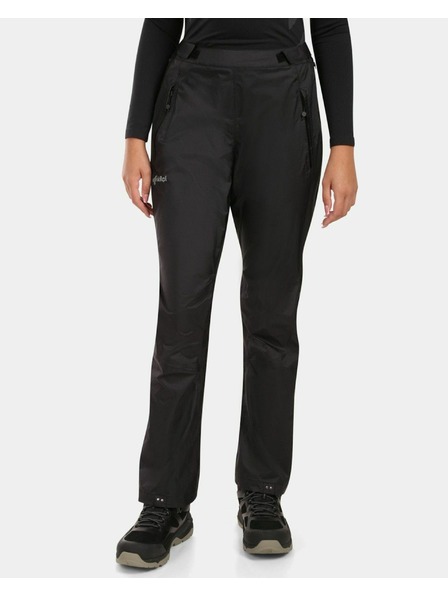 Kilpi Pantaloni hardshell impermeabili pentru femei Kilpi ALPIN-W Negru