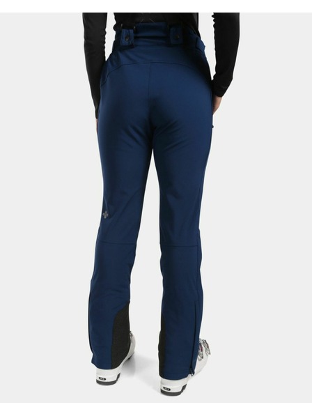 Kilpi Pantaloni de schi Softshell pentru femei Kilpi RHEA-W Albastru închis
