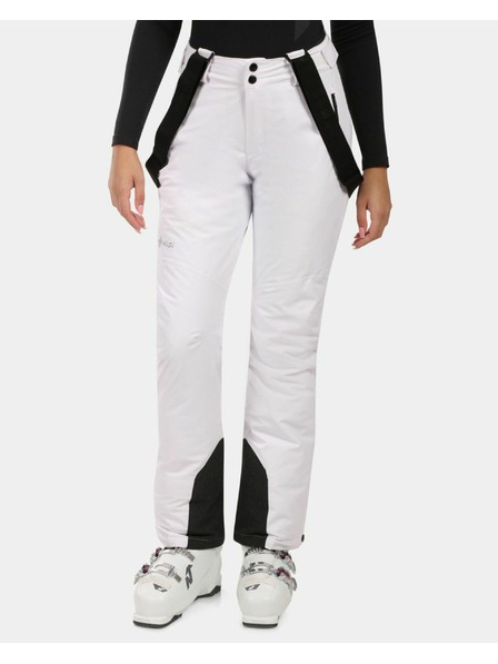 Kilpi Pantaloni de schi pentru femei Kilpi EURINA-W Alb