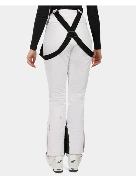 Kilpi Pantaloni de schi pentru femei Kilpi EURINA-W Alb