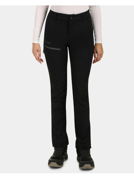 Kilpi Pantaloni de exterior pentru femei Kilpi VILLAIN-W Negru