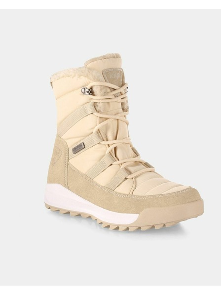 Kilpi Cizme de zăpadă pentru femei Kilpi CANDY HIGH WP-W Bej