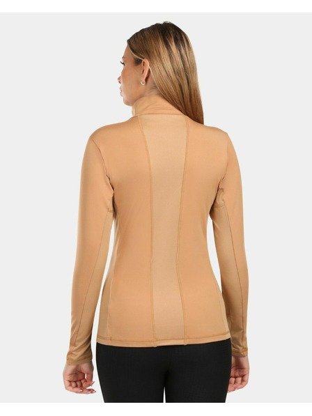 Kilpi Tricou termic cu mânecă lungă pentru femei Kilpi WILLIE-W Bej