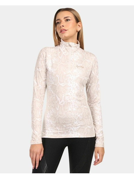 Kilpi Tricou termic cu mânecă lungă pentru femei Kilpi WILLEA-W Bej