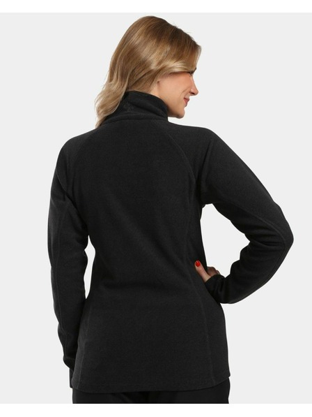 Kilpi Hanorace fleece pentru femei Kilpi ALMERI-W Negru