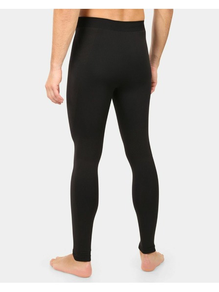 Kilpi Pantaloni termo fără cusături pentru bărbați Kilpi NIEL-M Negru