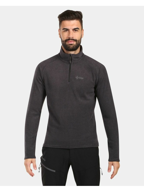 Kilpi Hanorace fleece pentru bărbați Kilpi ALMERI-M Negru