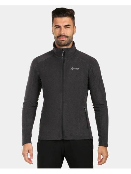 Kilpi Hanorac fleece pentru bărbați Kilpi GLAMER-M Negru