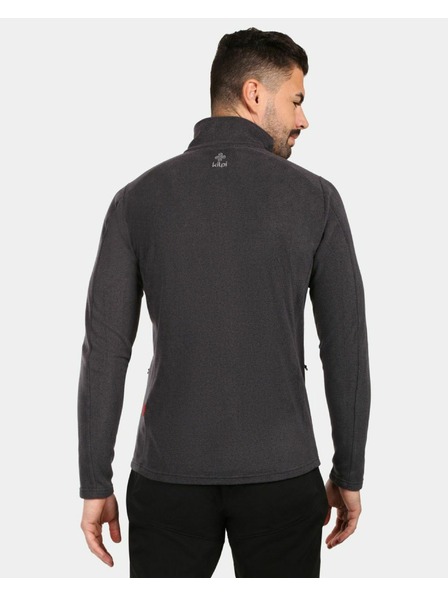 Kilpi Hanorac fleece pentru bărbați Kilpi GLAMER-M Negru