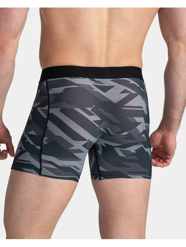 Kilpi Boxeri pentru bărbați Kilpi 2P NETT-M Negru - Gri Închis