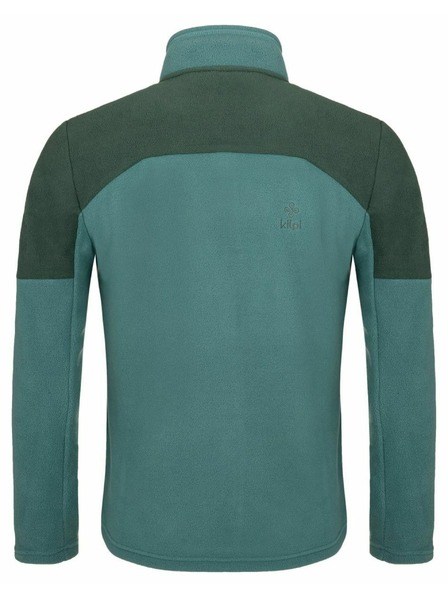 Kilpi Hanorac fleece pentru bărbați Kilpi GLANDER-M Verde Închis