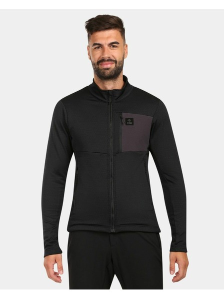 Kilpi Hanorac din fleece pentru bărbați Kilpi ERIN-M Negru