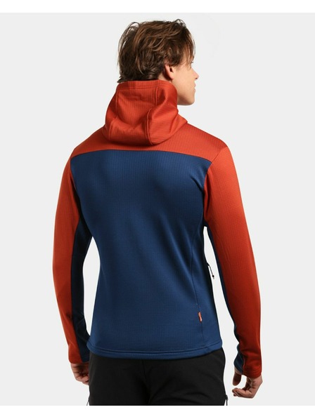 Kilpi Hanorac fleece pentru bărbați Kilpi SEVELEN-M Albastru închis