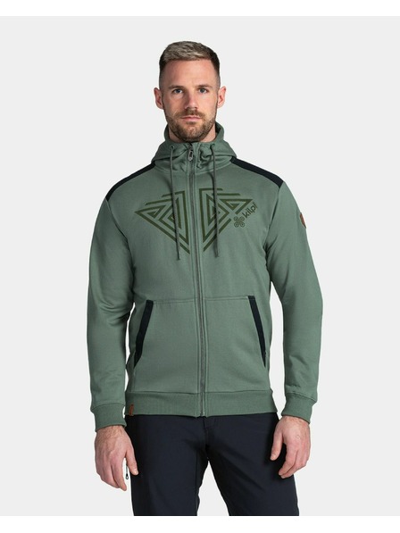 Kilpi Hanorac pentru bărbați Kilpi ADELAN-M Verde Închis