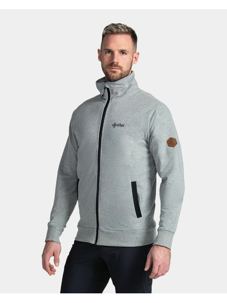 Kilpi Hanorac din bumbac pentru bărbați Kilpi BOBBY-M Gri Deschis